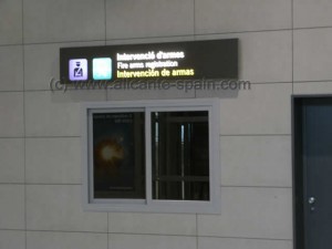 alicante-airport-firearms-registration-office firearms registration office at Alicante airport