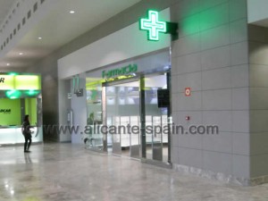alicante-airport-pharmacy Pharmacy at Alicante Airport