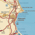 alicante map alicante map