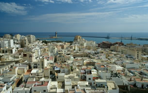 Downtown Almeria Spain