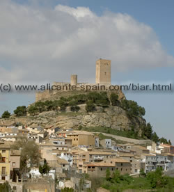 Biar Castle and Old Town Centre
