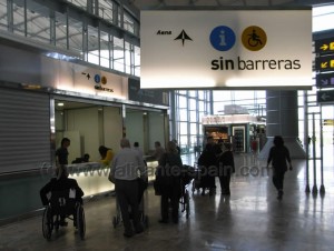 help-desk-for-people-with-reduced-mobility help desk for people with disability or reduced mobility in departure area
