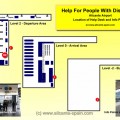 map-of-service-points-for-people-with-disabilities-alicante-airport Map of Service Points for People with Disabilities at Alicante Airport