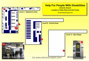 map-of-service-points-for-people-with-disabilities-alicante-airport Map of Service Points for People with Disabilities at Alicante Airport
